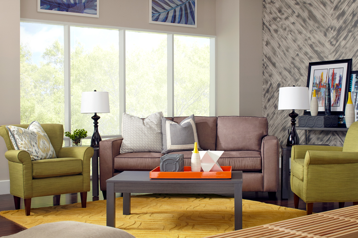 Austin Sofa Living Room with Dorian